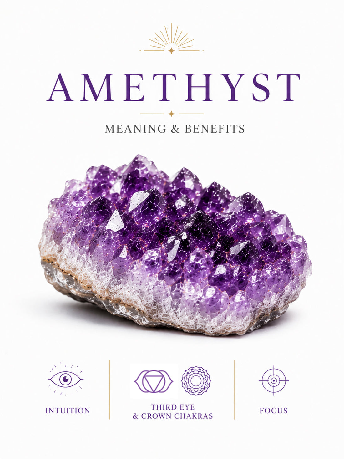 Amethyst Meaning and Benefits | Why Doesn’t Amethyst Calm Your Mind Instantly