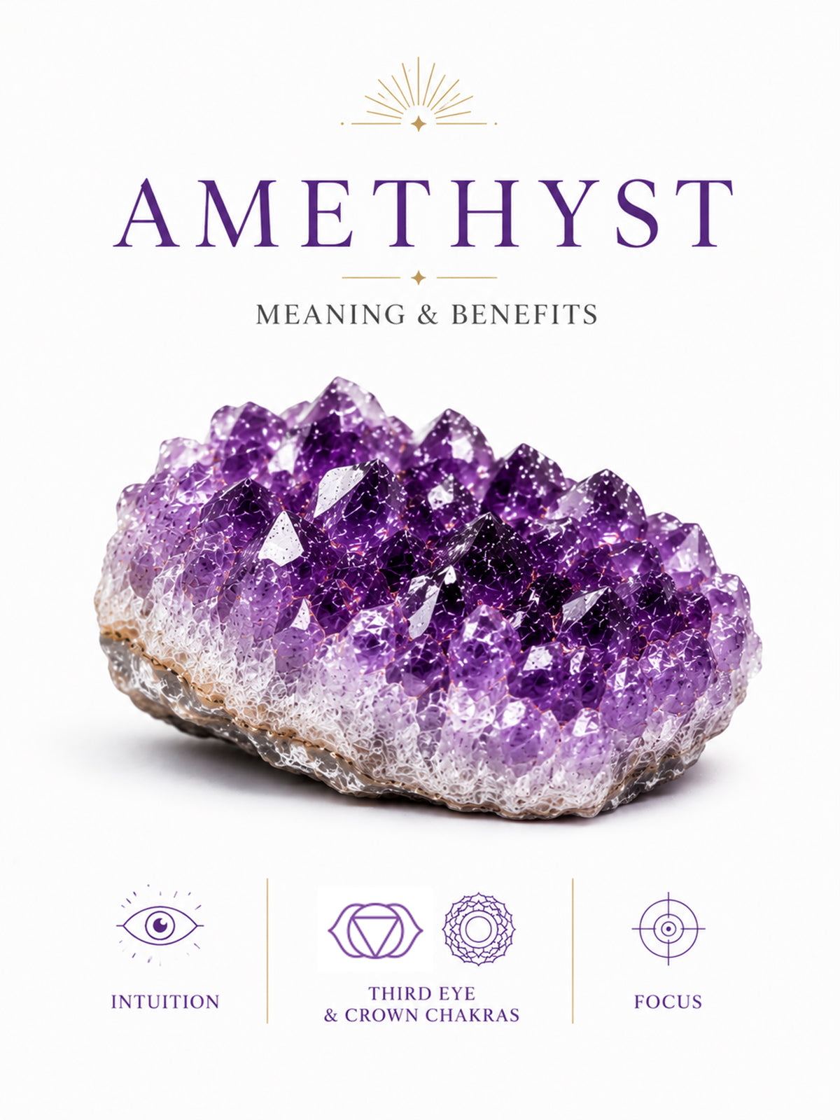 Amethyst Meaning and Benefits | Why Doesn’t Amethyst Calm Your Mind Instantly