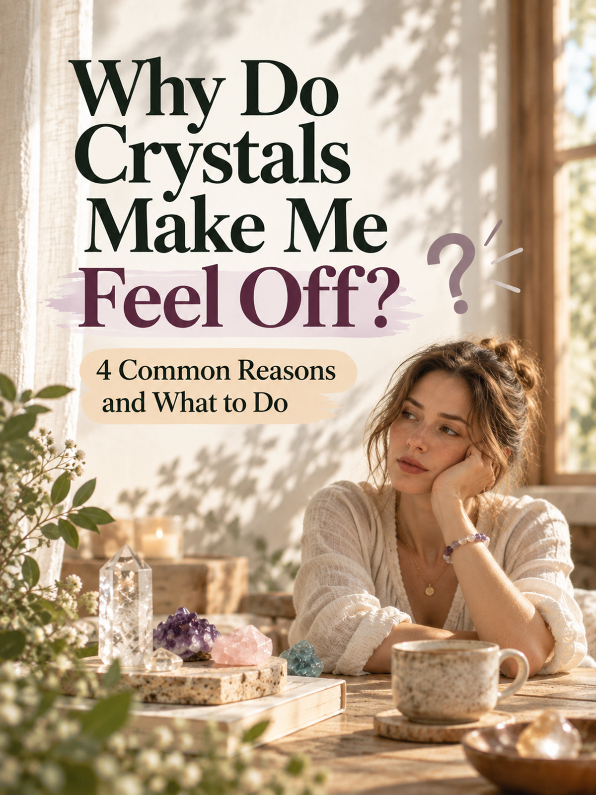 Why do crystals make me feel off? Four common reasons and what to do