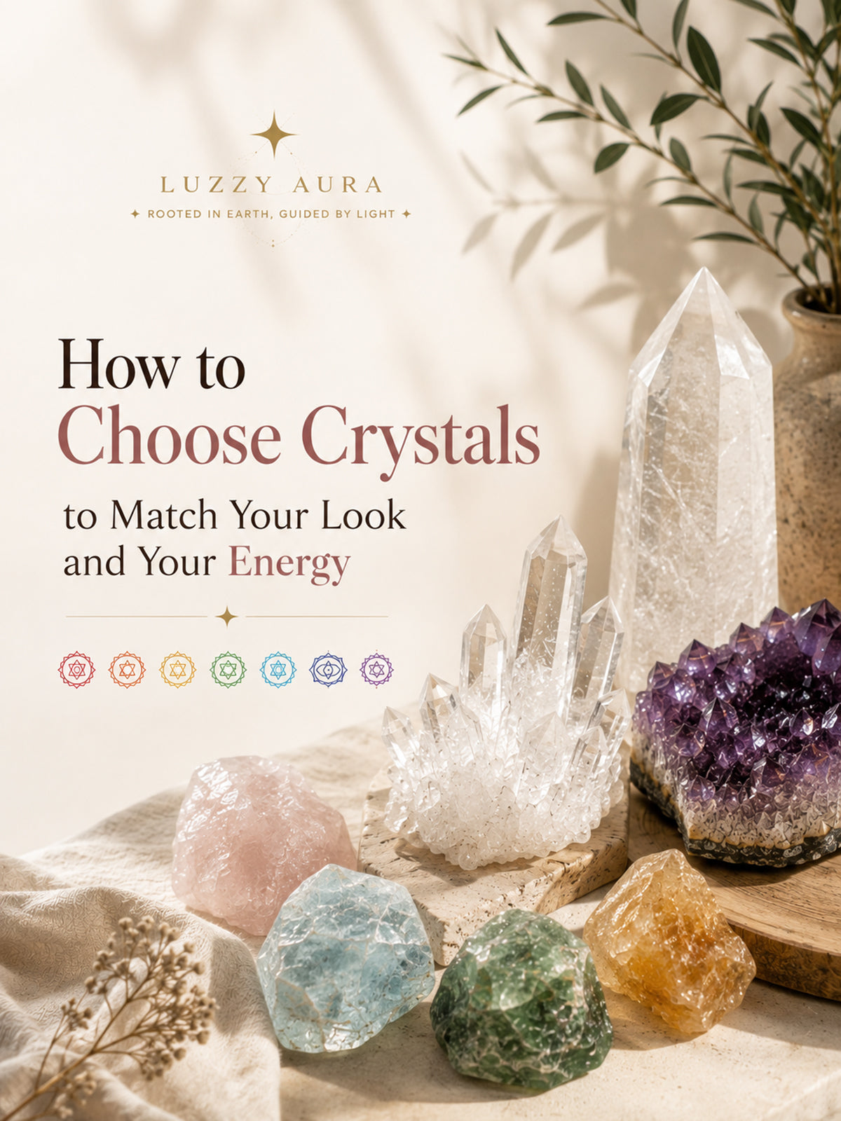 How to Style Crystals for Your Look & Energy Match Your Outfit · Support Your Current State