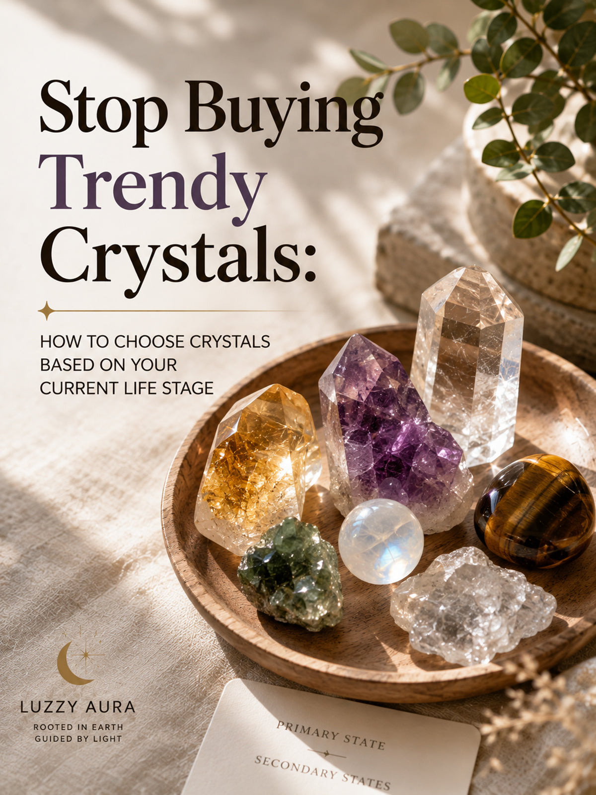 Stop Buying Trendy Crystals: How to Choose Crystals Based on Your Current Life Stage