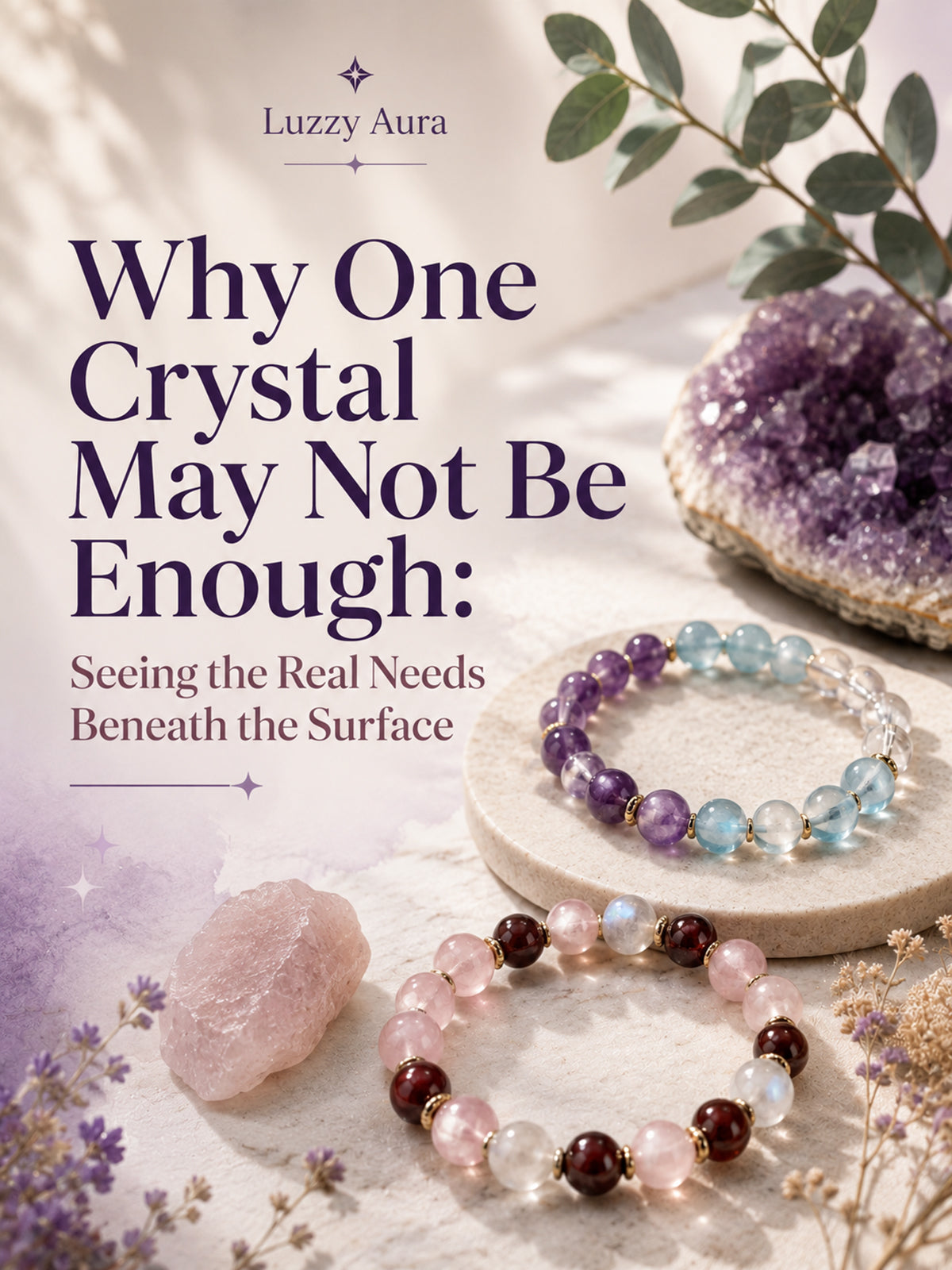 Why One Crystal May Not Be Enough: Seeing the Real Needs Beneath the Surface