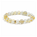 citrine bracelet on clean white background