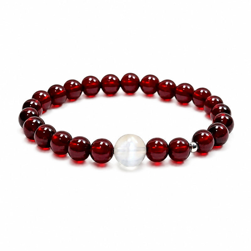 Garnet Bracelet|  Emotional Safety, Inner Trust & Feminine Balance