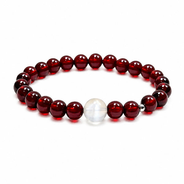 Garnet Bracelet|  Emotional Safety, Inner Trust & Feminine Balance